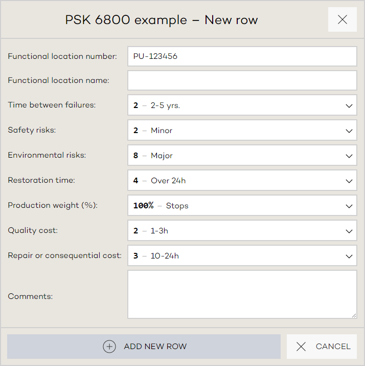 AFRY Criti supports PSK 6800 criticality classification